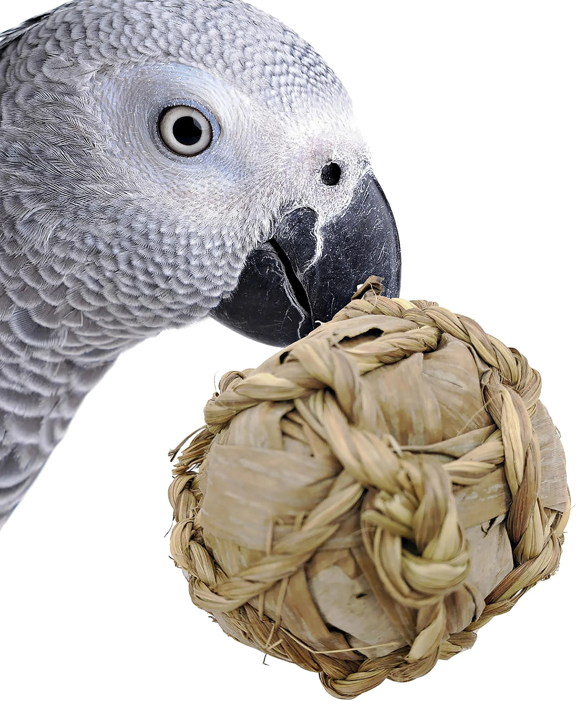 1277 PK3 Natural Banana Leaf Balls: Perfect for Birds and Rabbits