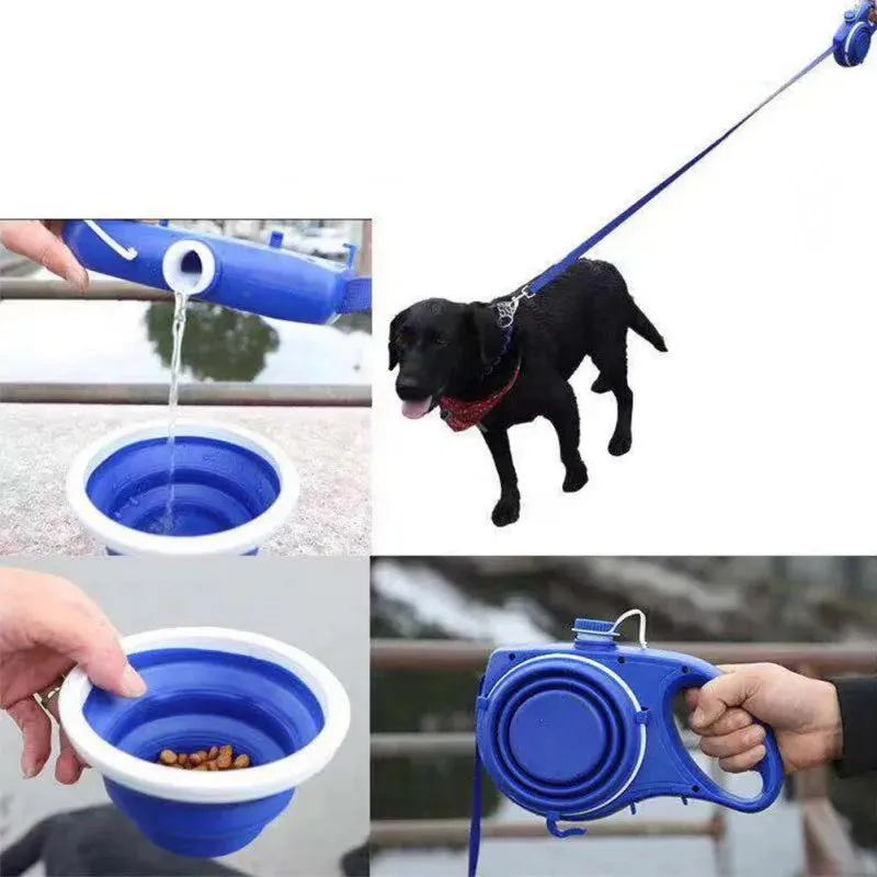 4-In-1 Durable Dog Leash Retractable Nylon