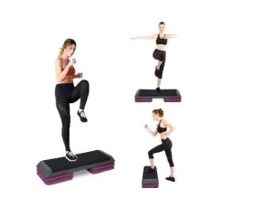 43" 3-Level Aerobic Riser Fitness Stepper