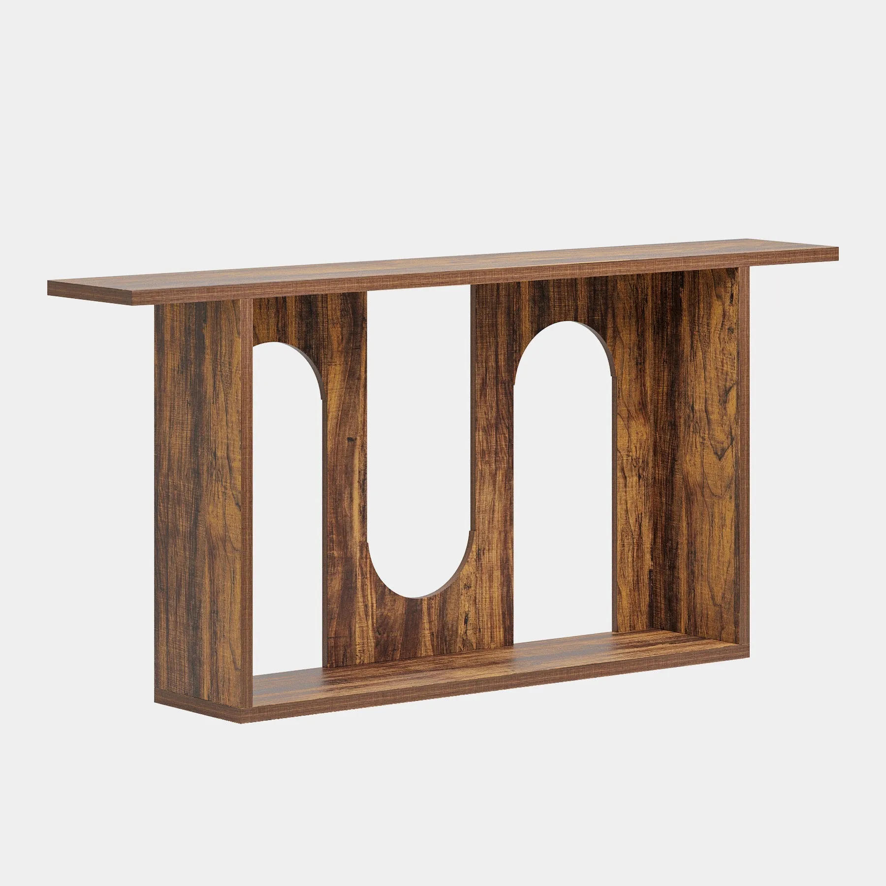 70.9" Console Table, Farmhouse Long Entryway Sofa Table with Storage