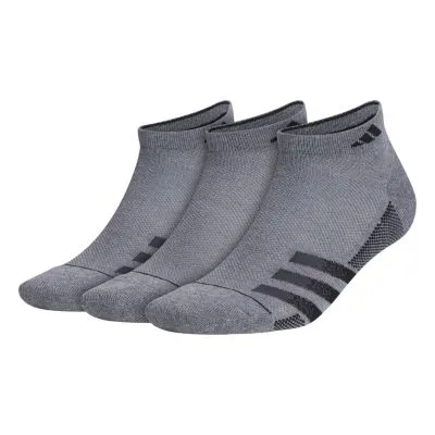 adidas Men's Superlite Stripe 3 3-Pack Low Cut Socks