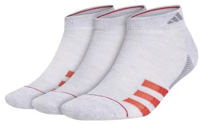 adidas Men's Superlite Stripe 3 3-Pack Low Cut Socks