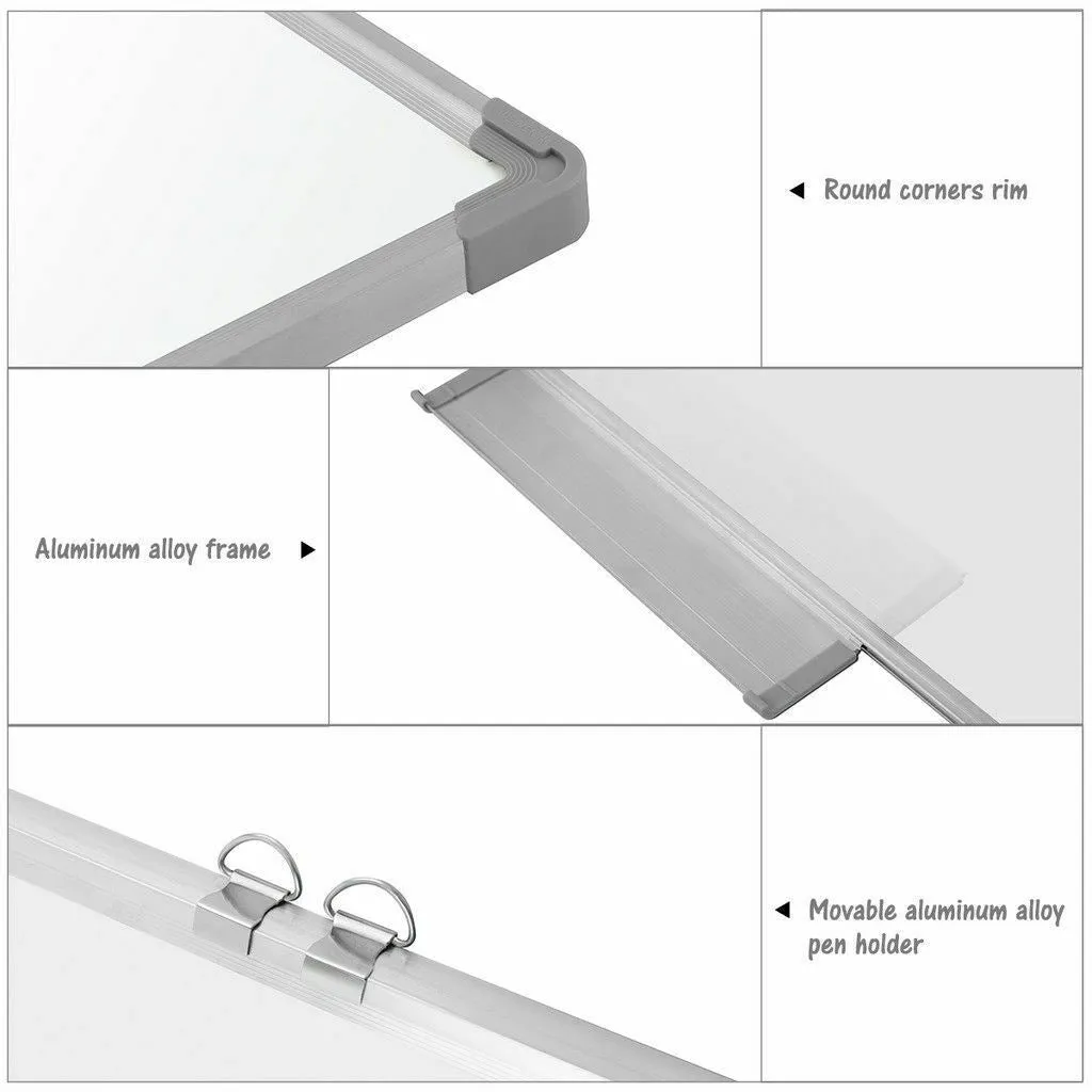 Aluminum Framed Whiteboard Dry Erase Magnetic White Board