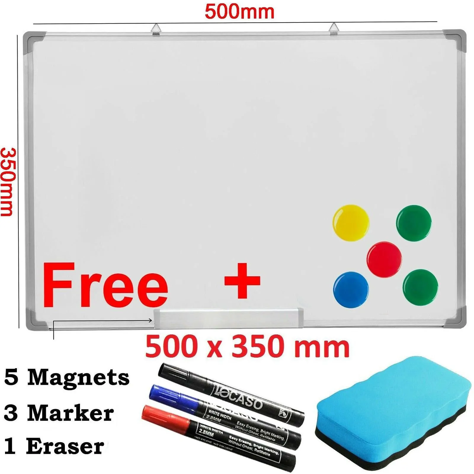 Aluminum Framed Whiteboard Dry Erase Magnetic White Board