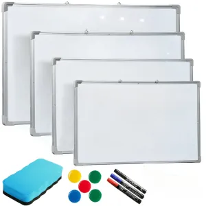 Aluminum Framed Whiteboard Dry Erase Magnetic White Board