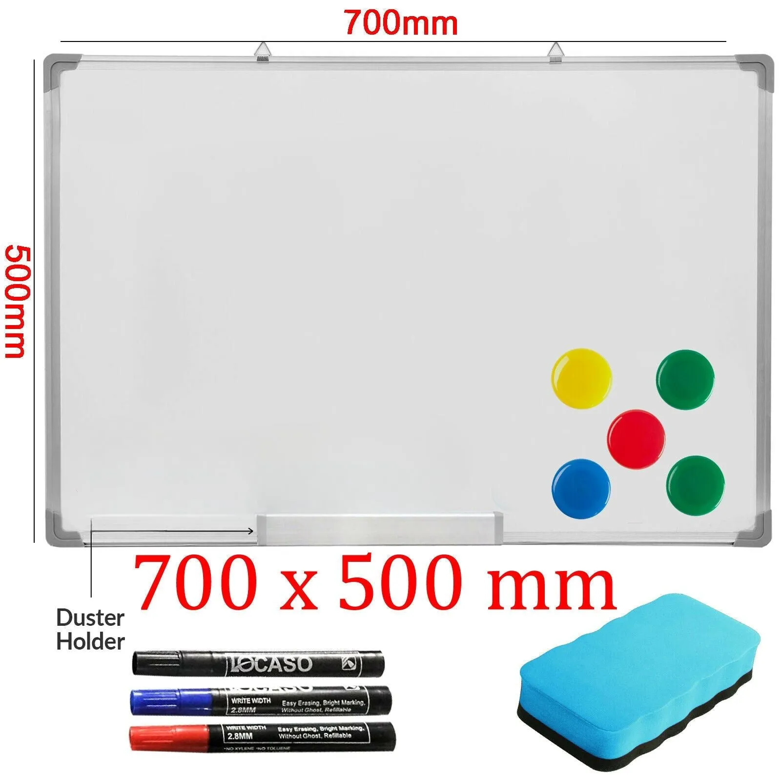 Aluminum Framed Whiteboard Dry Erase Magnetic White Board