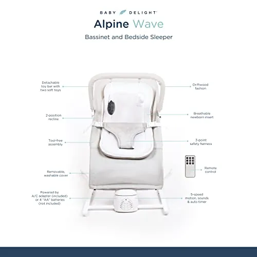 Baby Delight Alpine Wave Deluxe Portable Bouncer