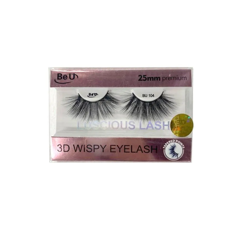 BE U | 25mm 3D Wispy Eyelash BU 104