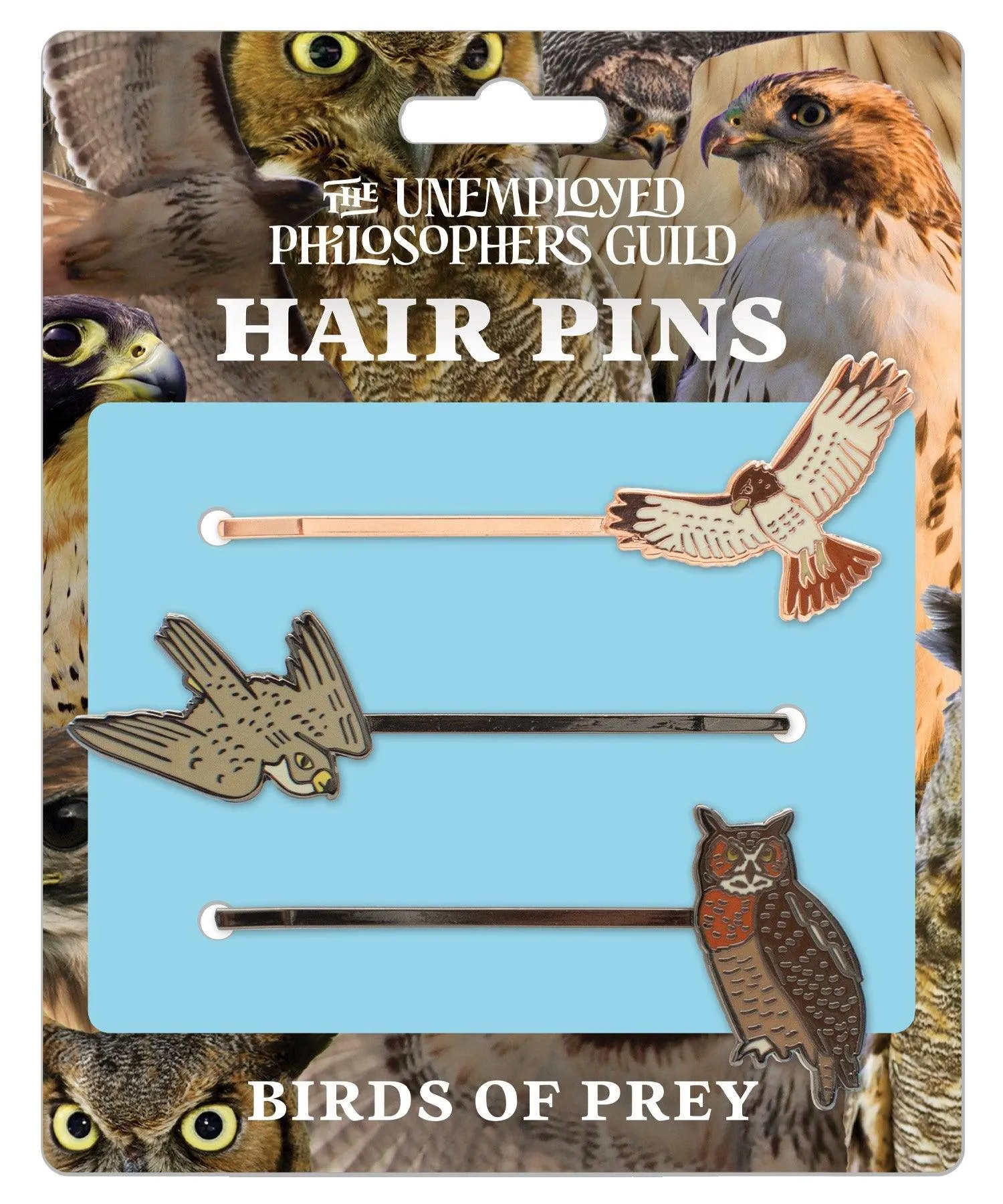 Birds of Prey Hair Pins