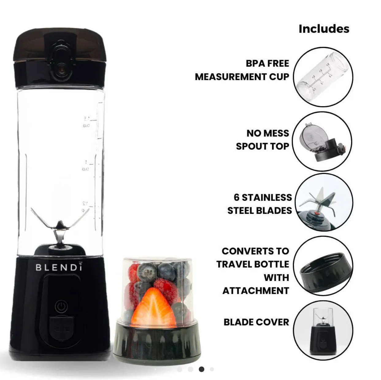 BLENDI PRO PORTABLE BLENDER 17.5 OZ