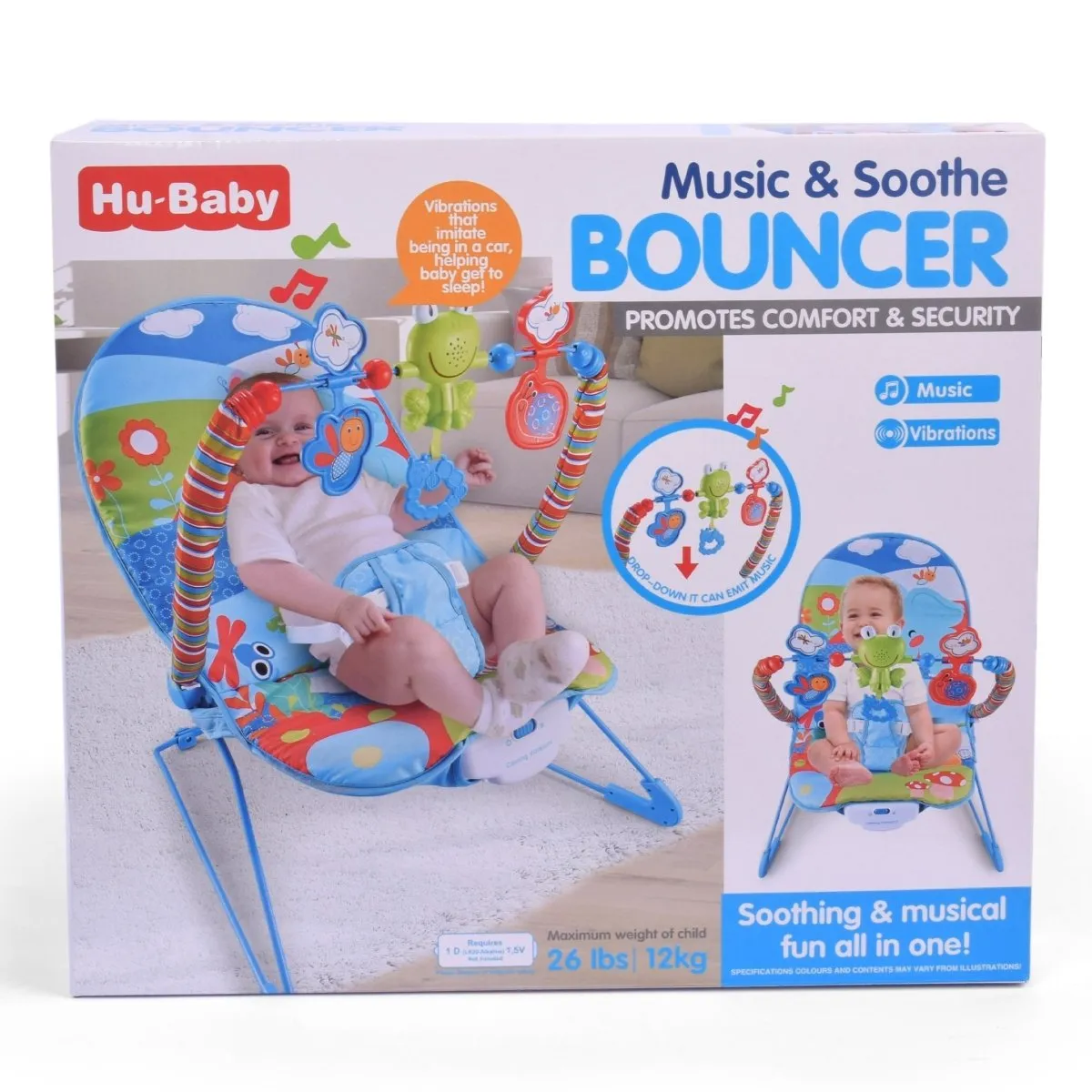 BounceEase Soothing Bouncer