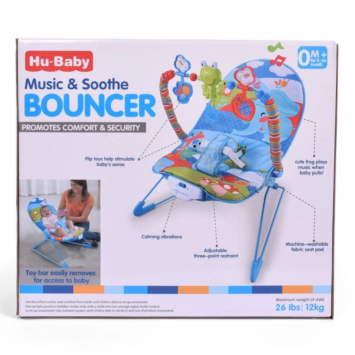 BounceEase Soothing Bouncer