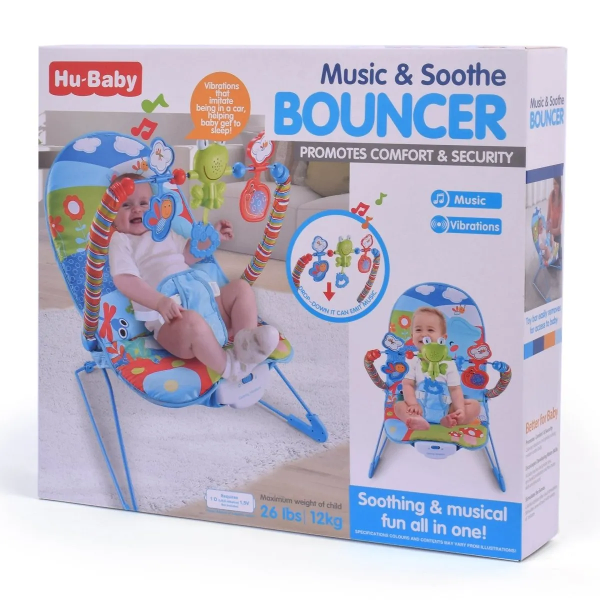 BounceEase Soothing Bouncer