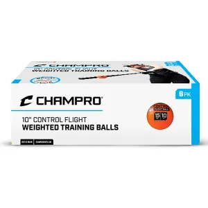 Champro 10"Control Flight Ball - 6-Pack