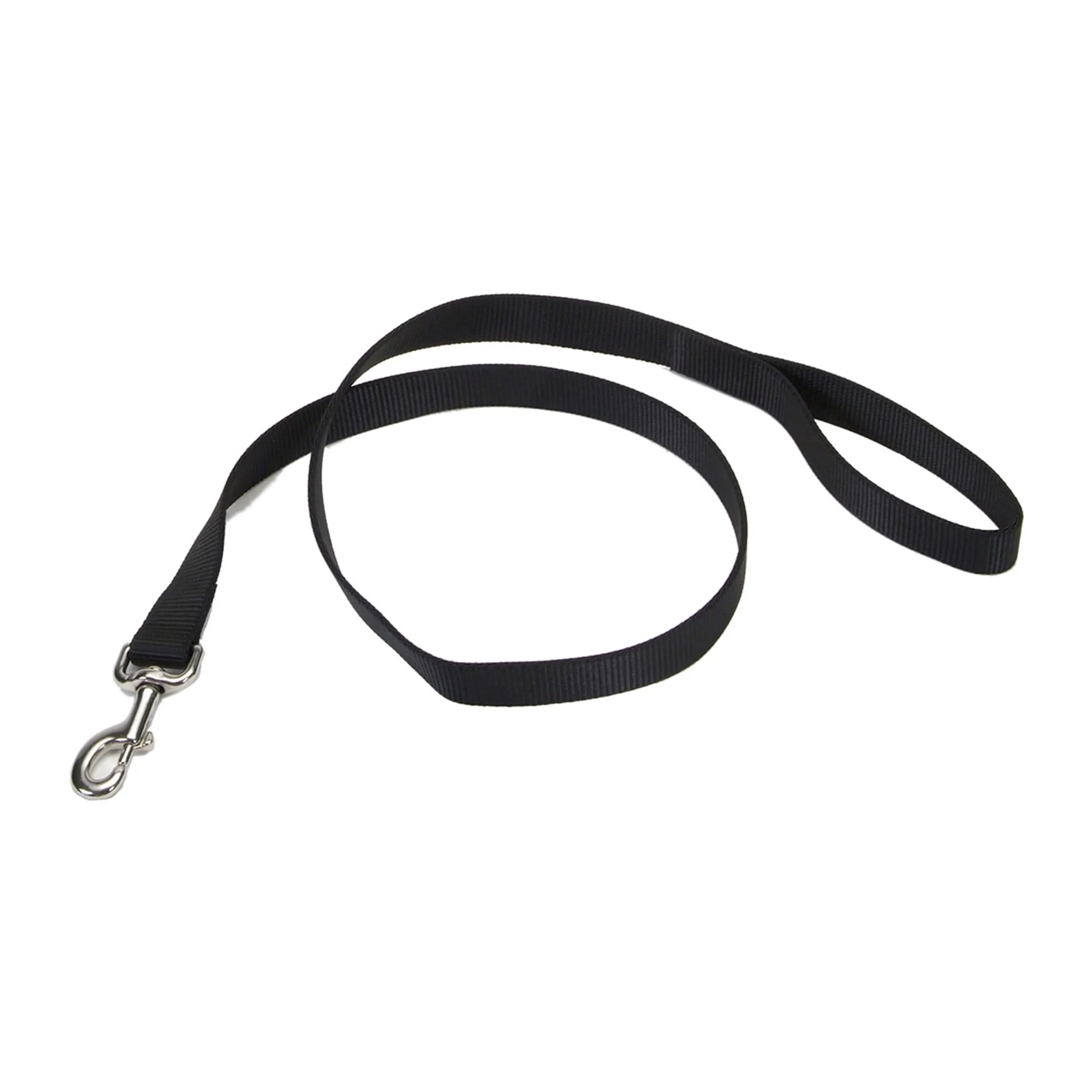 Coastal Single-Ply Dog Leash, Black 1 x 6'