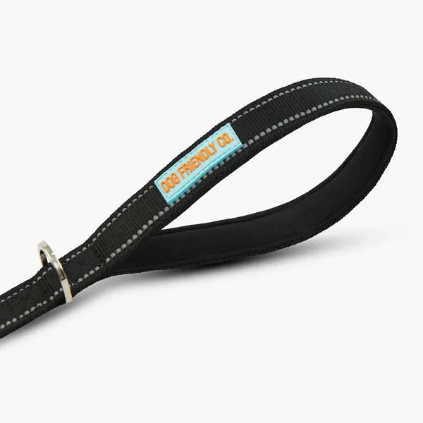 Dog Friendly Co. Classic Dog Lead Black