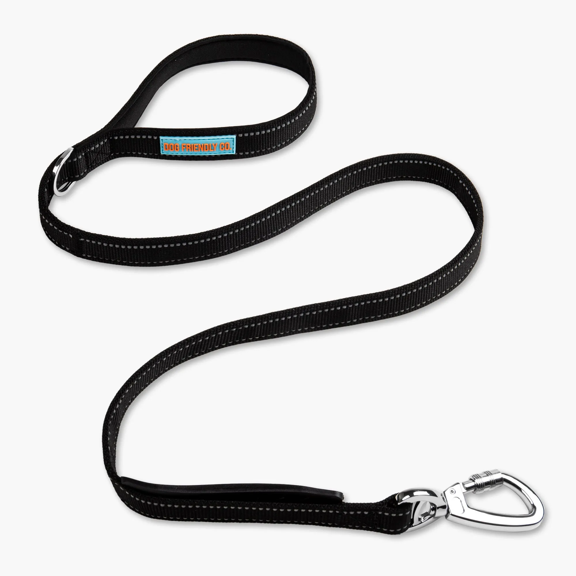 Dog Friendly Co. Classic Dog Lead Black