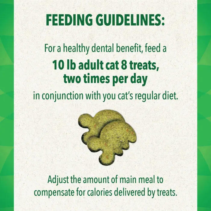 FELINE GREENIES Oven Roasted Chicken Flavored Dental Treats, Mega Size