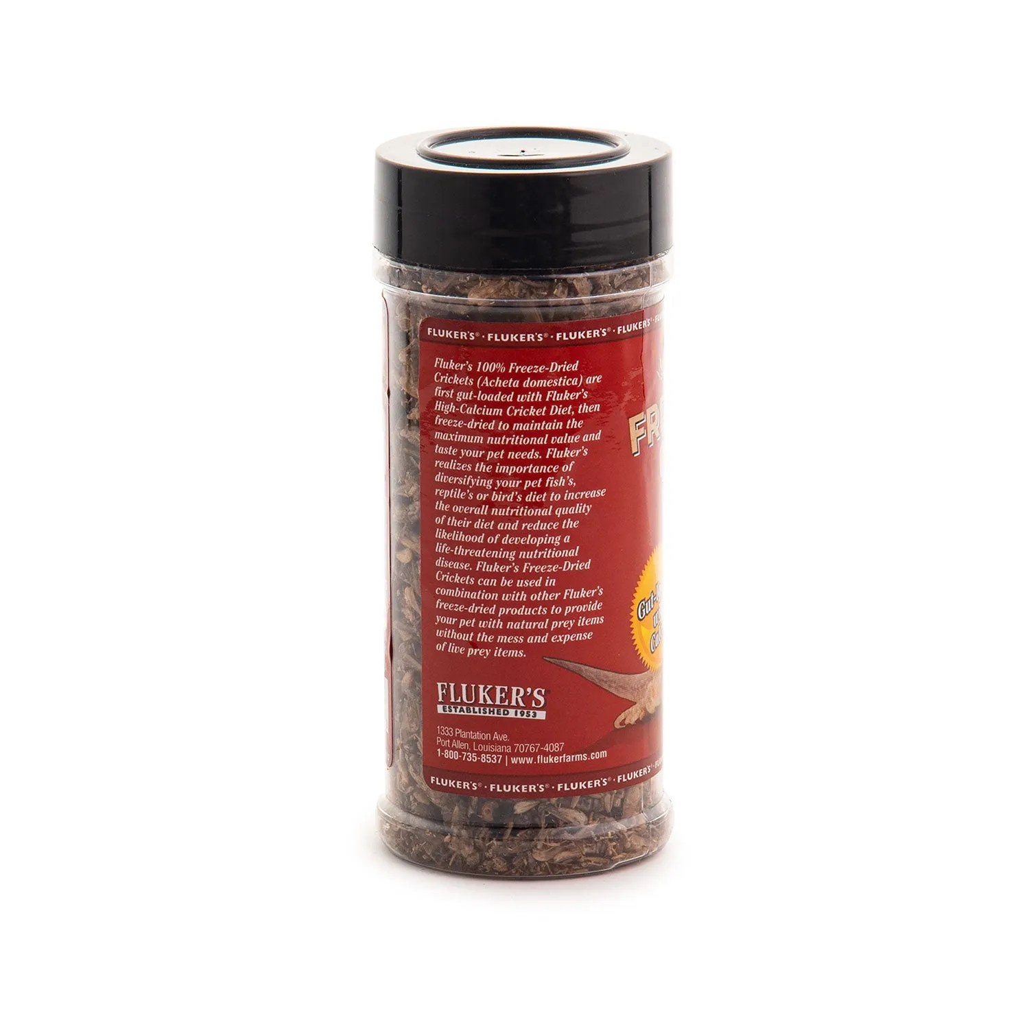 Fluker's Freeze Dried Crickets Reptile Food