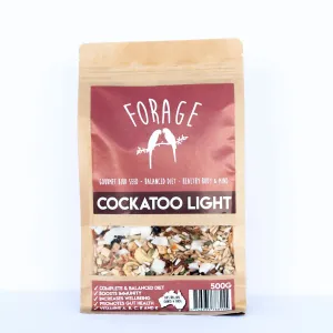 Forage Cockatoo Light Gourmet Bird Seed 500gm