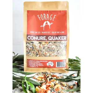 Forage Conure and Quaker Gourmet Bird Seed 1kg