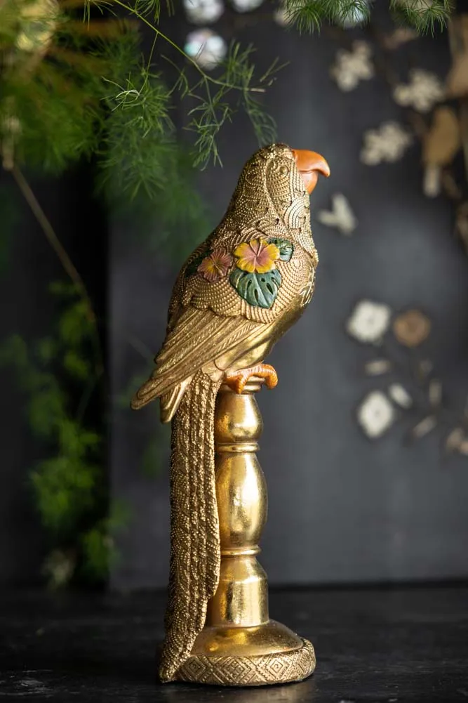 Gloria Gold Bird Ornament