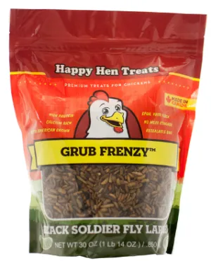 Happy Hen Grub Frenzy Chicken Treats 30oz