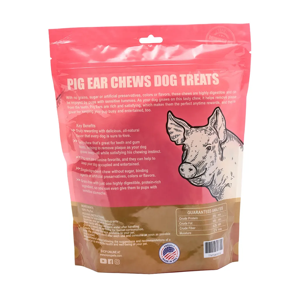 Kanu Pet Pig Ears Dog Chew Treat