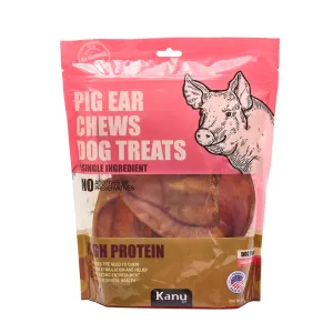 Kanu Pet Pig Ears Dog Chew Treat