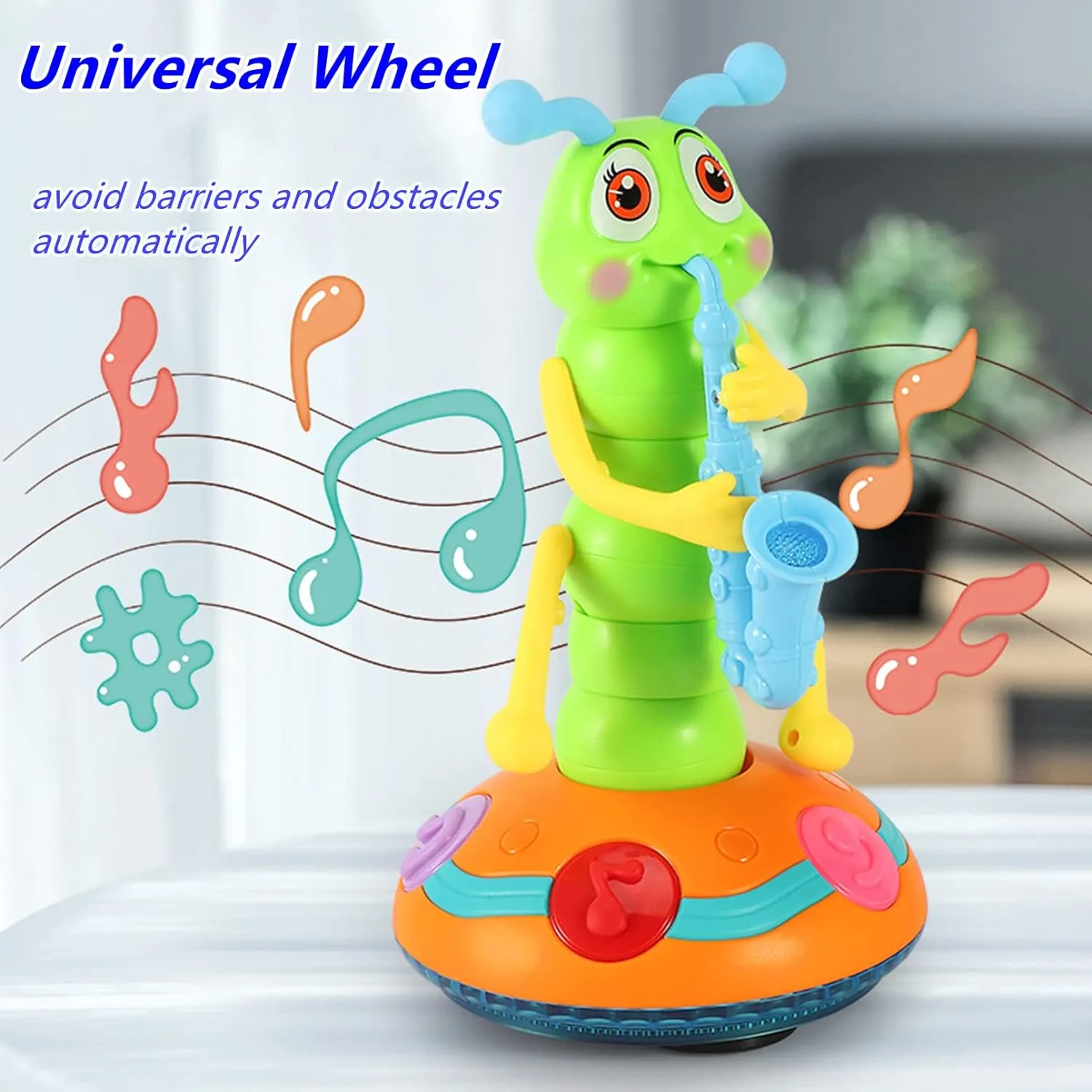 Lighting & Musical Electric Caterpillar Dancing Toy