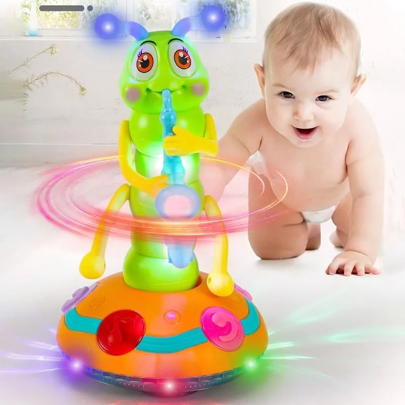 Lighting & Musical Electric Caterpillar Dancing Toy