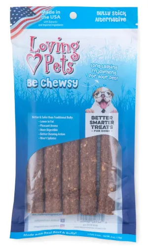 Loving Pets Be Chewsy, Bully Stick Alternative