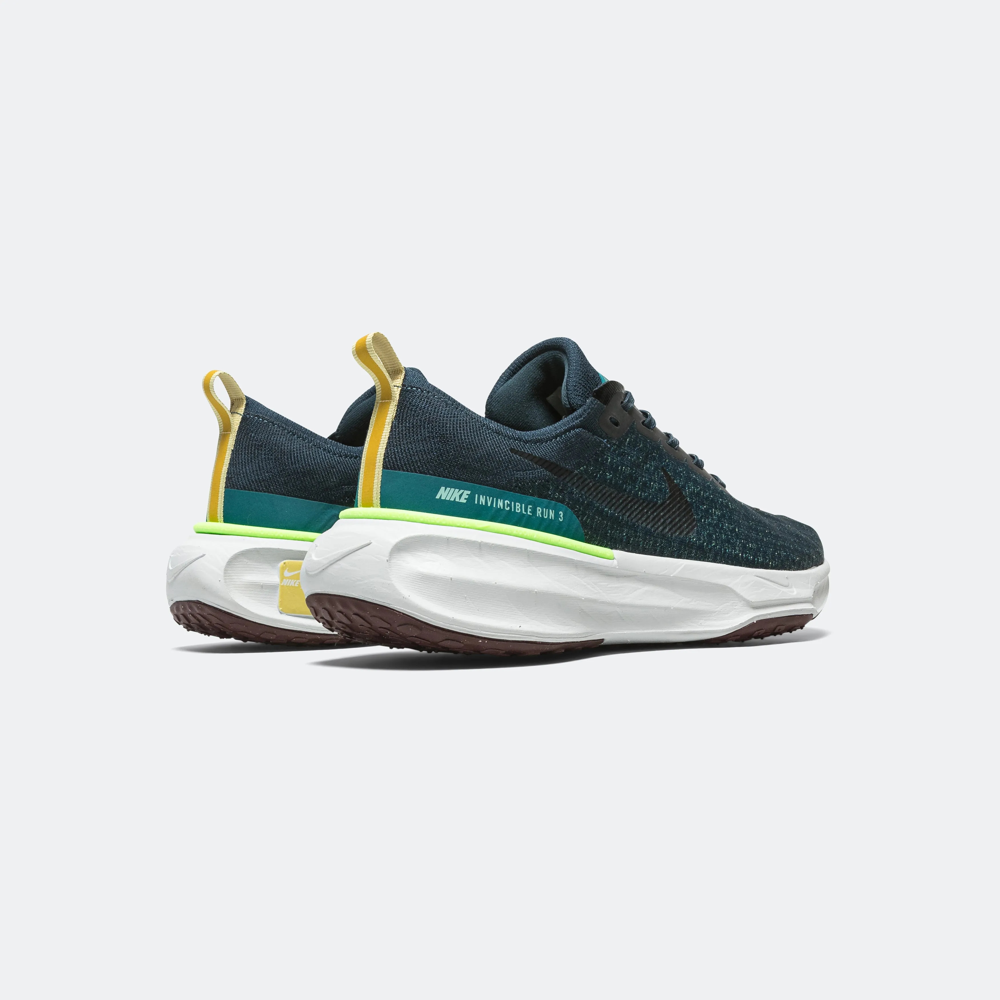 Mens ZoomX Invincible Run FK 3 - Armory Navy/Black-Geode Teal-Buff Gold