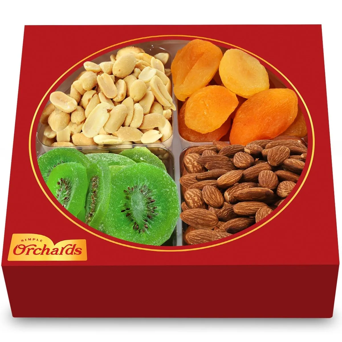 Mixed Nut & Dried Fruit Gift Basket – Fresh & Delicious Father's Day Treat