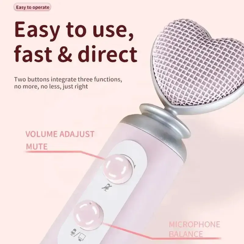 Noise Reduction Pink Microphone - Pinkdollz