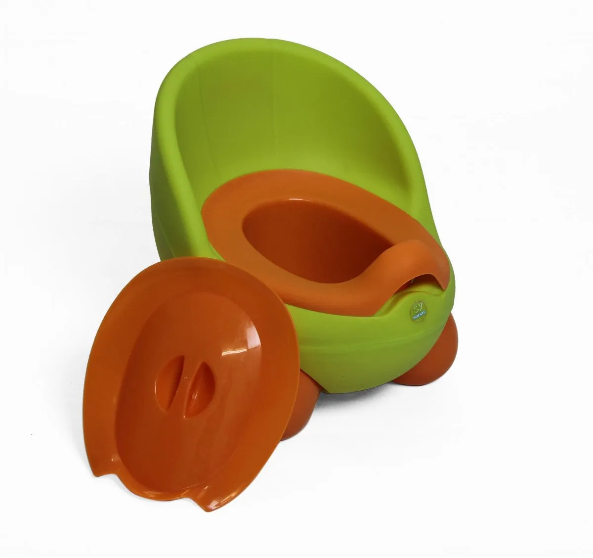 Nuovo Eggy Potty - Orange/Green