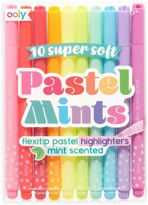 Ooly Super Soft Pastel Mints - Set of 10