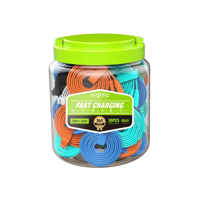 oraimo Candy Type-C Fast Charging Flat Cable