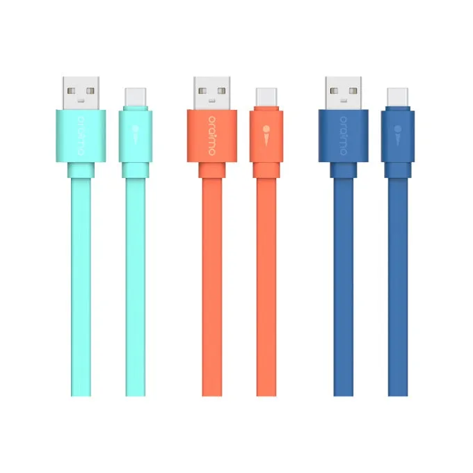 oraimo Candy Type-C Fast Charging Flat Cable