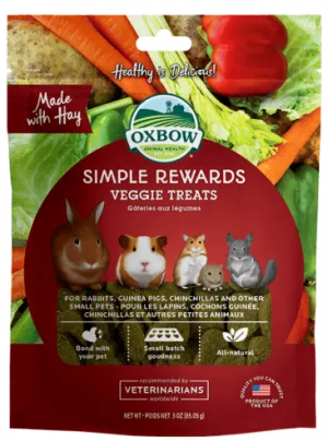 Oxbow Simple Rewards Veggie Treats