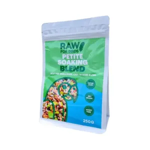 Raw for Birds Soaking Blend for Petite Birds 250g