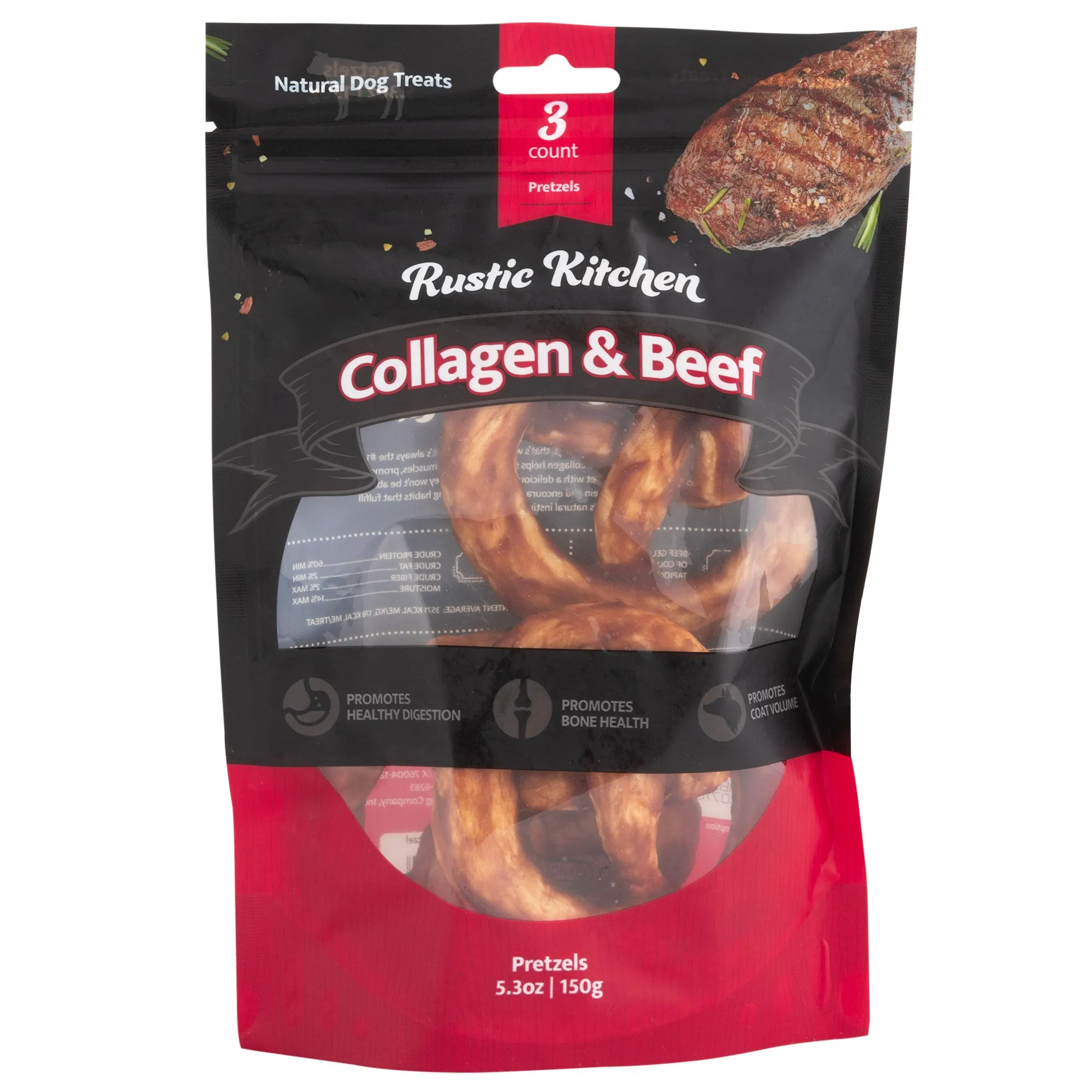 Rustic Kitchen Collagen Pretzel Dog Treats