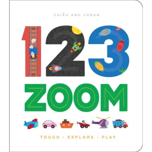 Simon & Schuster 123 Zoom - A Count & Trace Board Book