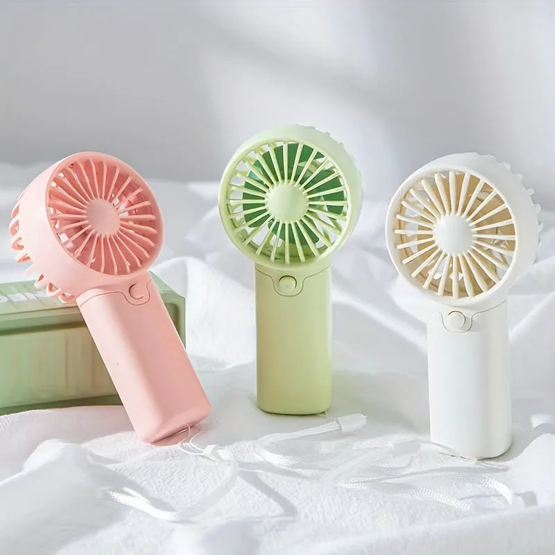 Stay Cool Anywhere, Anytime Battery Operated Mini Portable Fan