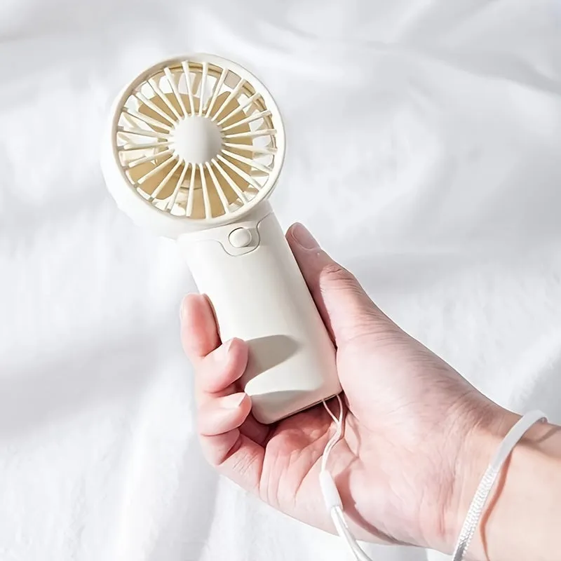 Stay Cool Anywhere, Anytime Battery Operated Mini Portable Fan