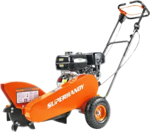 Super Handy GUO110 Stump Grinder Gas 9 HP Alphaworks Engine with 12" Blade and 6 Carbide Teeth Direct Drive New