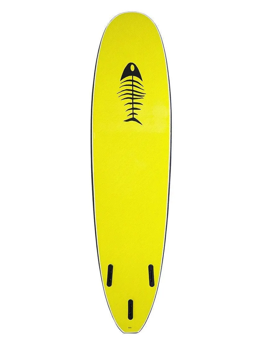 Surfworx Banshee Mini Mal Soft Surfboard Limited Edition 7ft 6 - Black