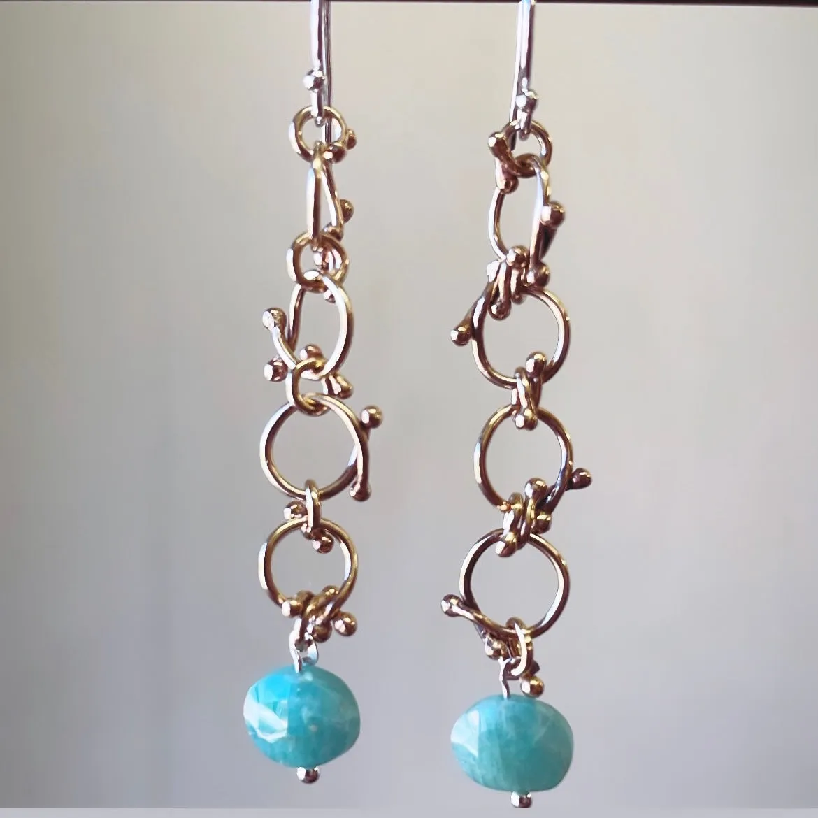 Tangle Amazonite earrings