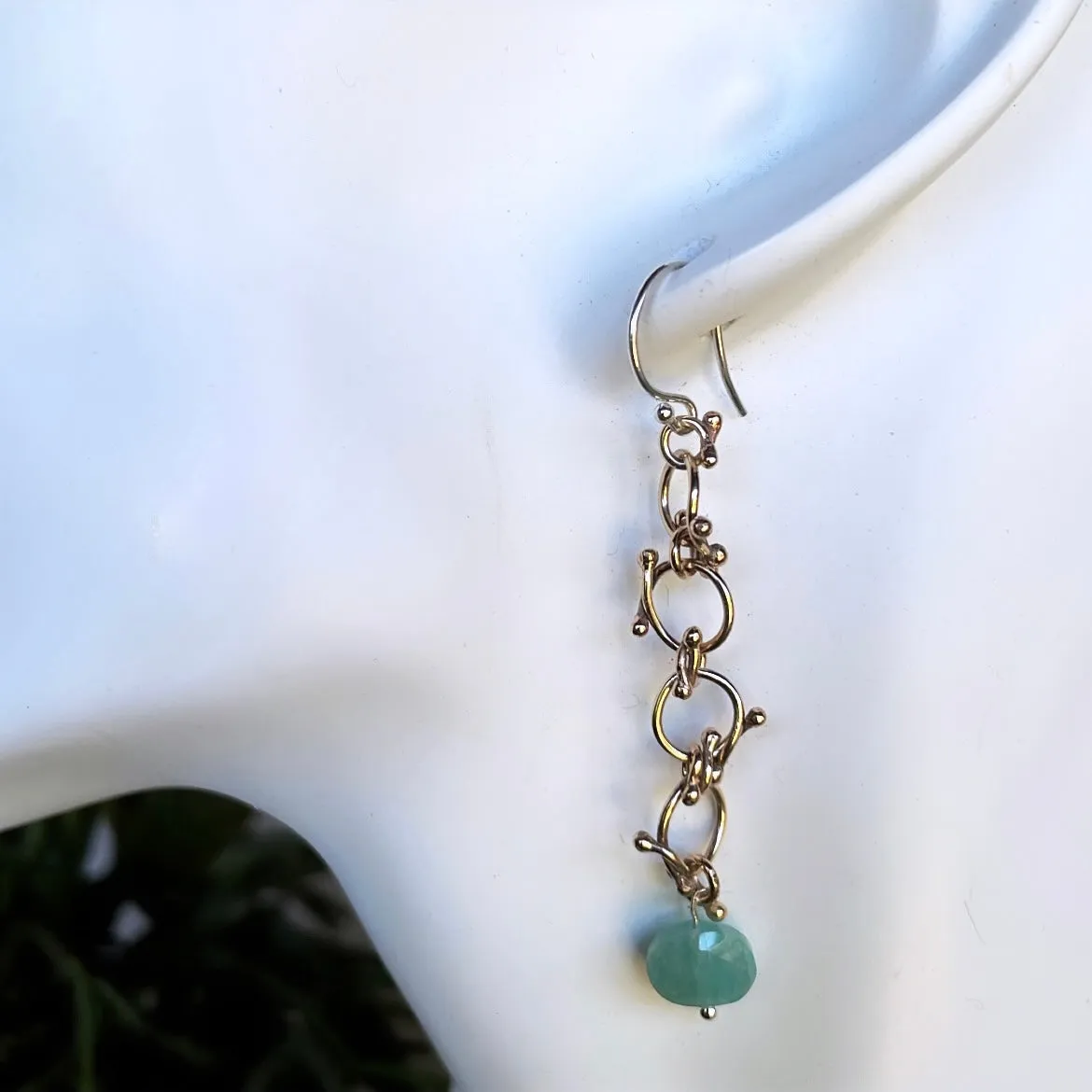 Tangle Amazonite earrings