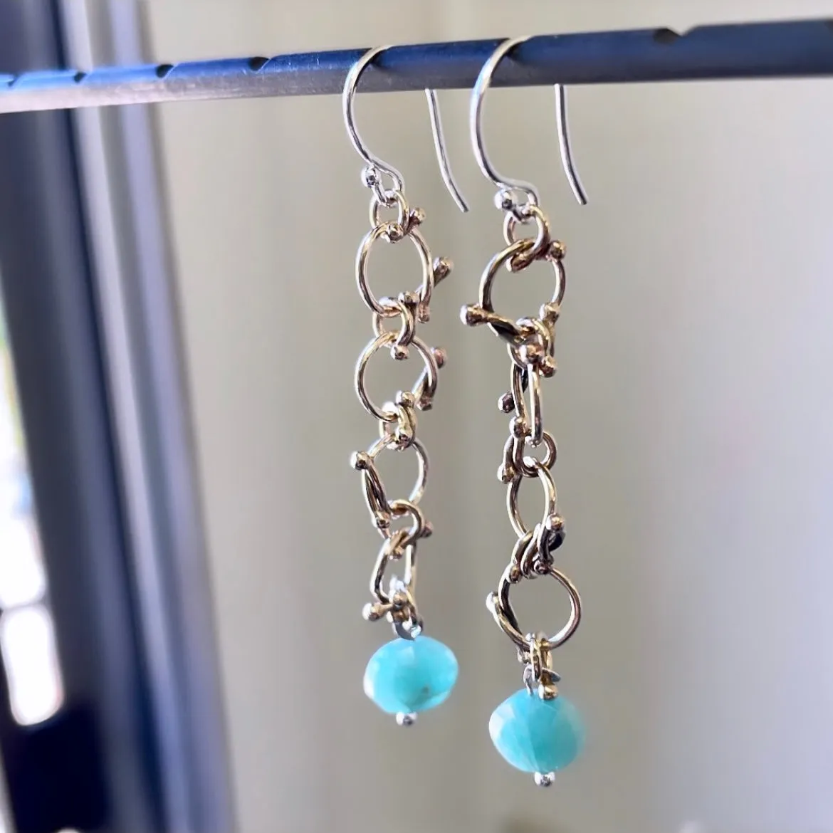 Tangle Amazonite earrings